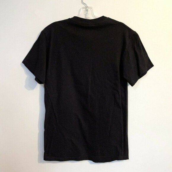 M & O Knits Small Wolf Graphic T Shirt Black Southwest Canada - Picture 5 of 8